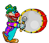 Clown - Trommler